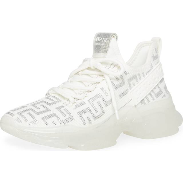 Steve Madden Maxima Sneakers Women Lace Up Rhinestone Chunky Low Top K