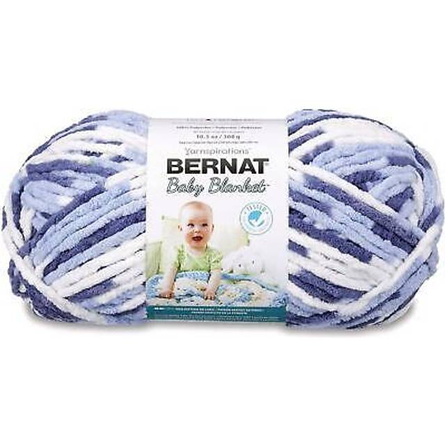 Bernat baby blanket super chunky knitting yarn wool 300g - 04134 blue dreams
