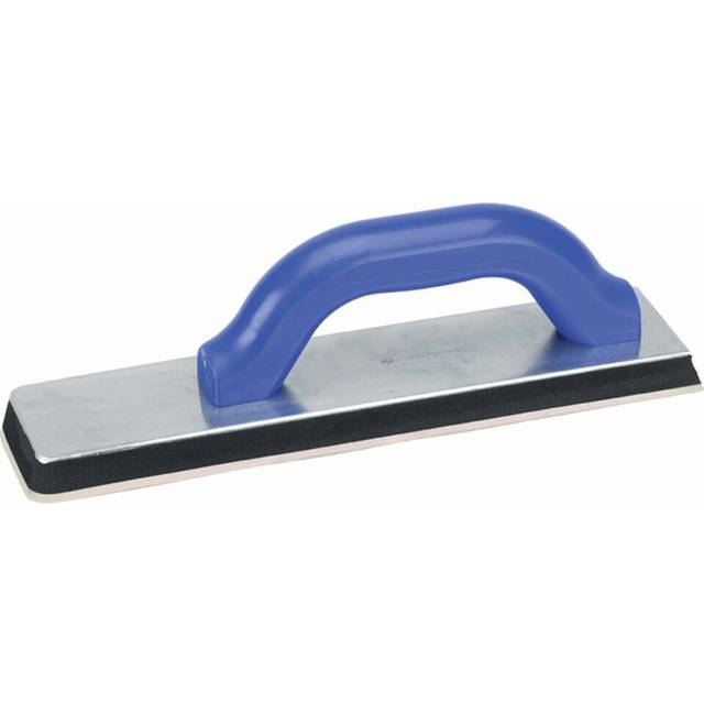 Flooring & Tiling Grout Float, 12 Inch by 3 Inch, Offset Plastic Handle, Gum Rubber Float Pad, 43BC