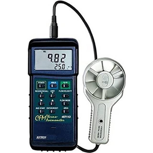 Extech 407113 CFM Metal Vane Anemometer