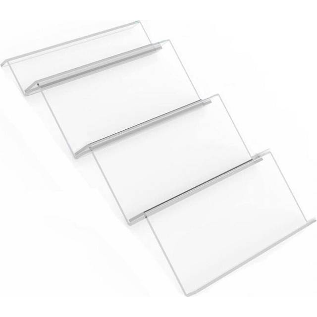Acrylic Spice Rack Tray Insert 4 Tier Spice Drawer Organizer