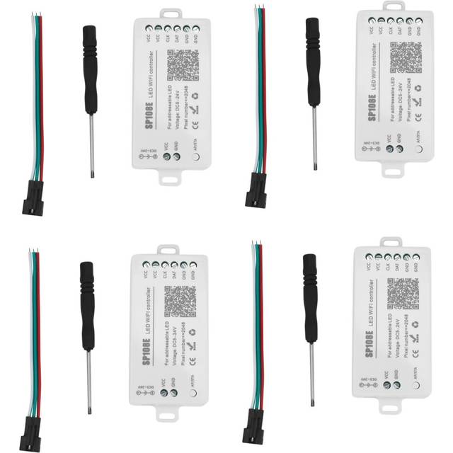 4X SP108E LED Wifi Magic Controller WS2812B WS2813 Etc Strip Module Light Smart APP Wireless Control