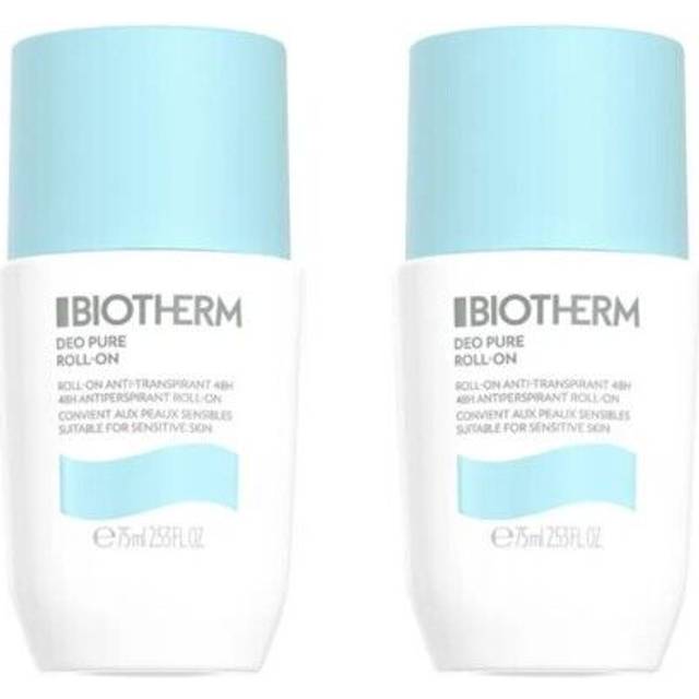 Biotherm Deo Pure Roll-on Antiperspirant 2x75ml
