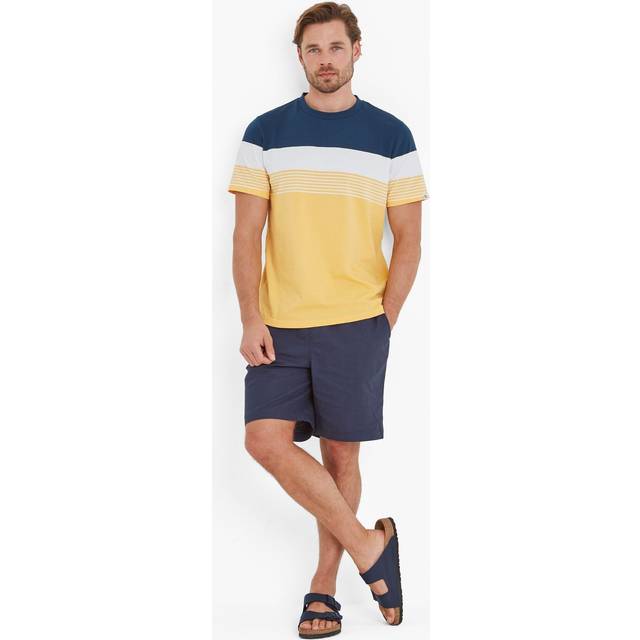 Farndon Mens T-Shirt - Inky Blue/Sunflower - 3XL