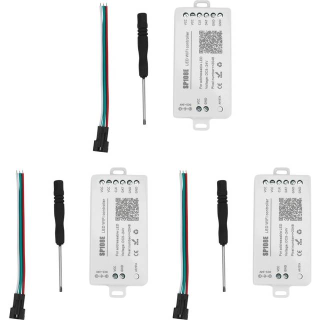 3X SP108E LED Wifi Magic Controller WS2812B WS2813 Etc Strip Module Light Smart APP Wireless Control