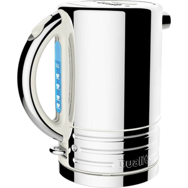 SHEIN Dualit Architect Kettle | 1.5 L 2.3 KW Stainless Steel | Rapid Boil And Patented Pure Pour Non-Drip Spout | Measuring Window With Cup Level Indicators