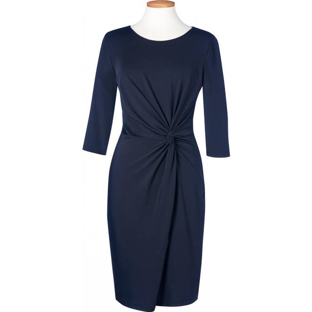 Brook Taverner Neptune Stretch Dress BT2287 Navy S Colour: Navy, Size: