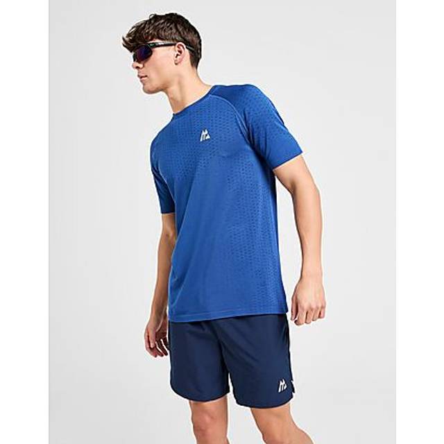 MONTIREX Ridge Seamless T-Shirt - Blue - Mens