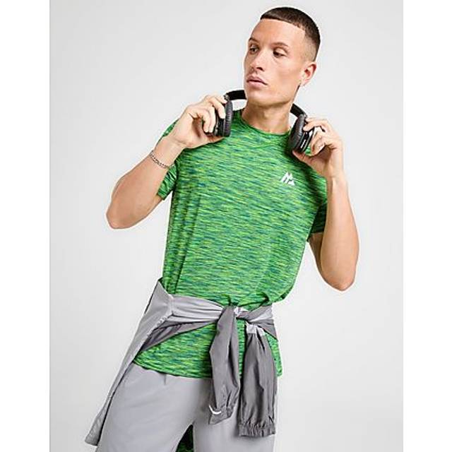 Montirex - Trail T-Shirt - Green, Black - L - Men's T-Shirts - Black/Green
