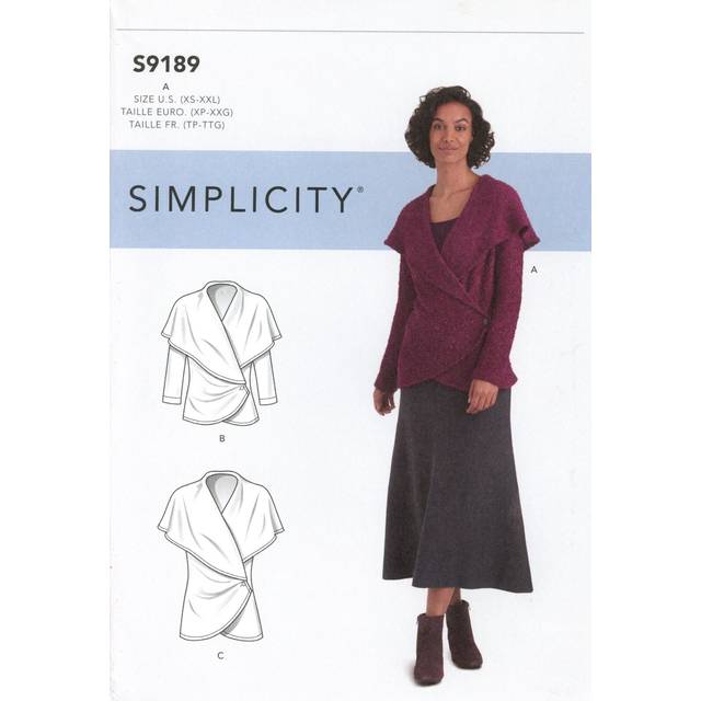 Simplicity Paper Sewing Pattern 9189
