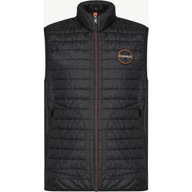 Napapijri's A-Amiata Puffer Vest - Noir - S