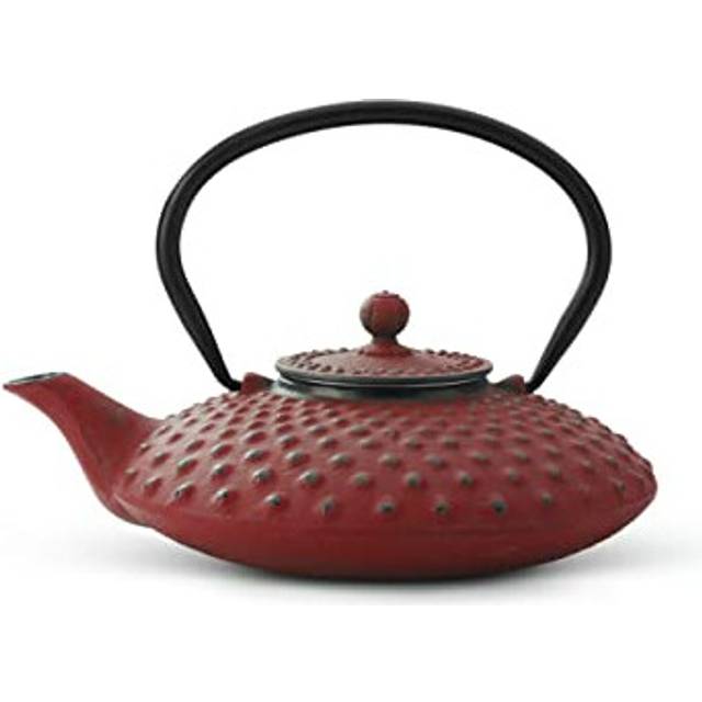 Bredemeijer Teapot Cast Iron Xilin 0.8L Red, 0.8 Litre