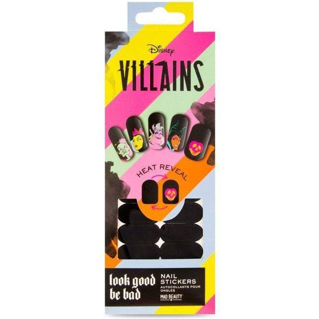 Mad Beauty Disney Pop Villains Heat Reveal Nail Stickers