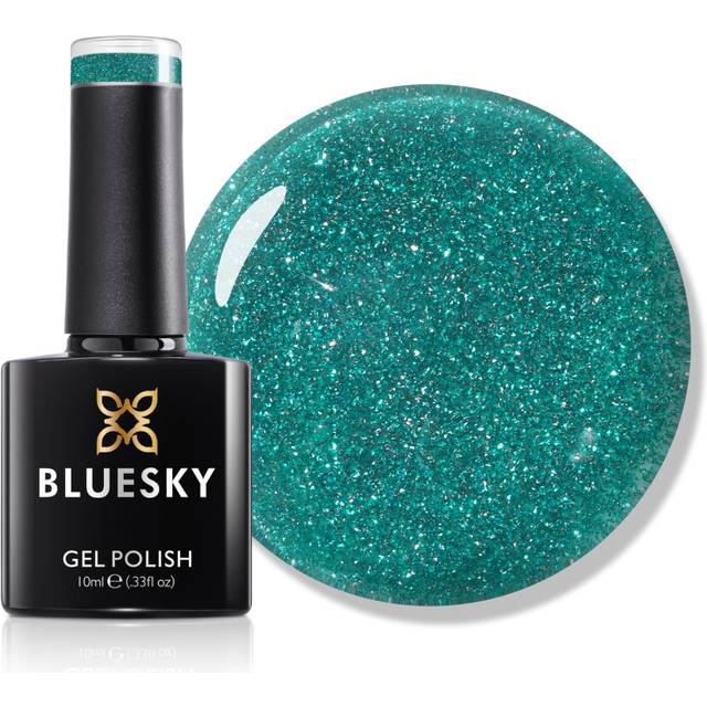 Bluesky Gel Polish - Sparkle Neon - Blue