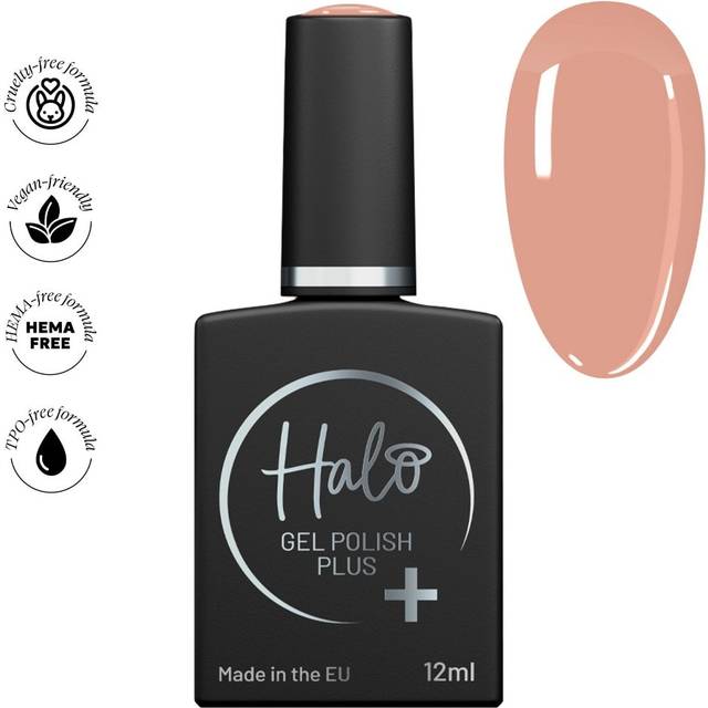 Halo TPO-Free &amp; Hema-Free Gel Polish Plus - Light Nude 12ml (HP014