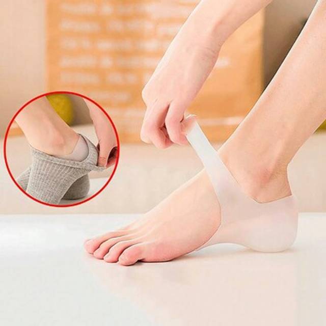 SHEIN 1 Pair Unisex Hidden Heel Insoles, Invisible Lift Shoe Pads