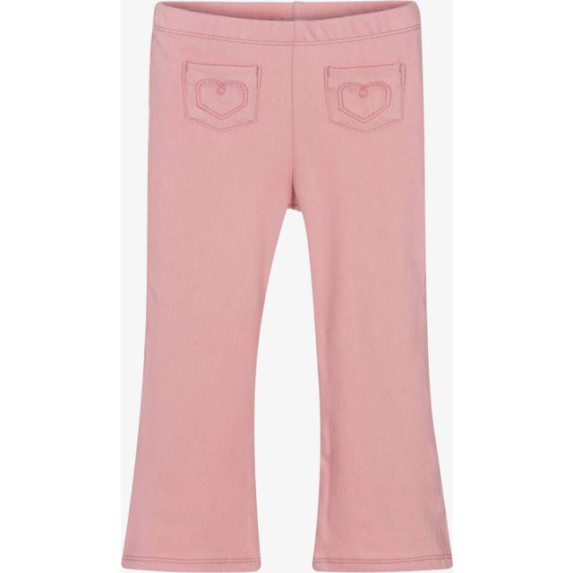 Mayoral Girls Flared Pink Denim Jeggings - 3 year