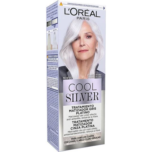 L'Oreal Paris Cool Silver Platinum Grey Treatment Pure White 114ml