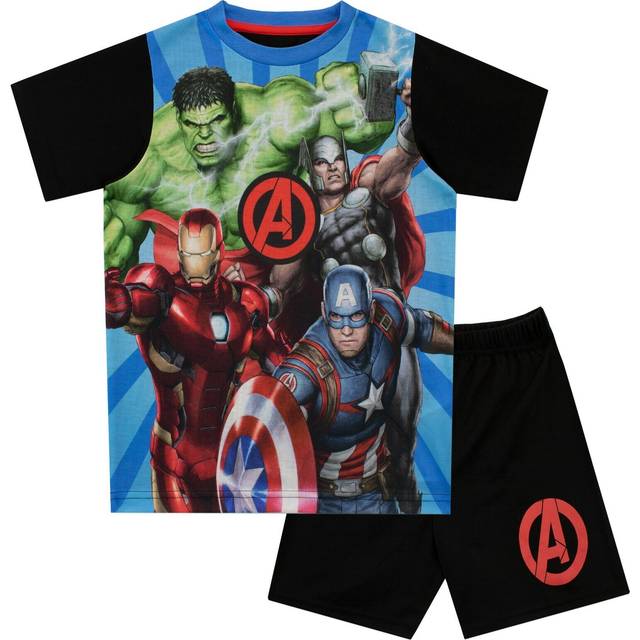 Avengers Short Pyjamas - Blue - 8-9 Years