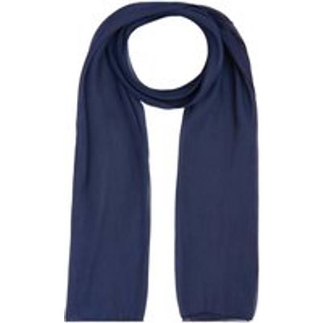 Womens Navy Sheer Scarf - One Size
