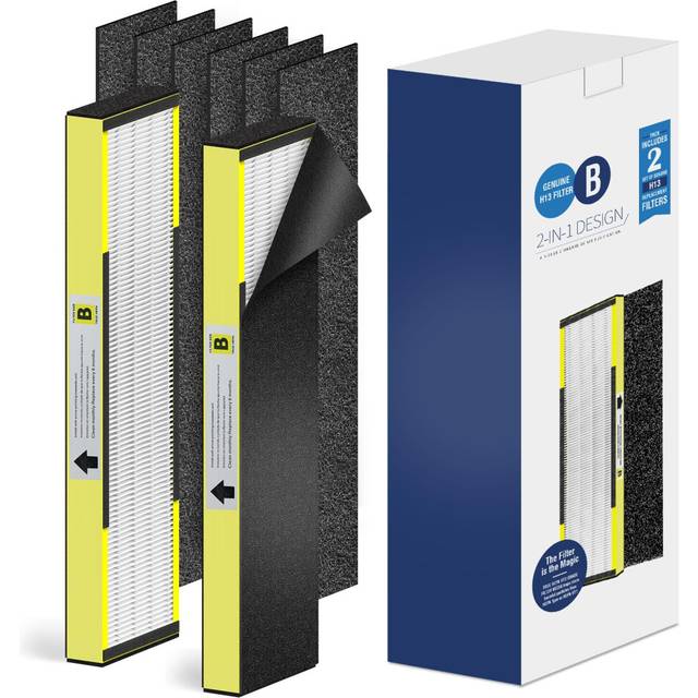 ELOWOKE 2Pack 4825 HEPA Filter B Compatible with GrmGuardian Air Purifier Filter Replacement for Model FLT4825 AC4825 AC43