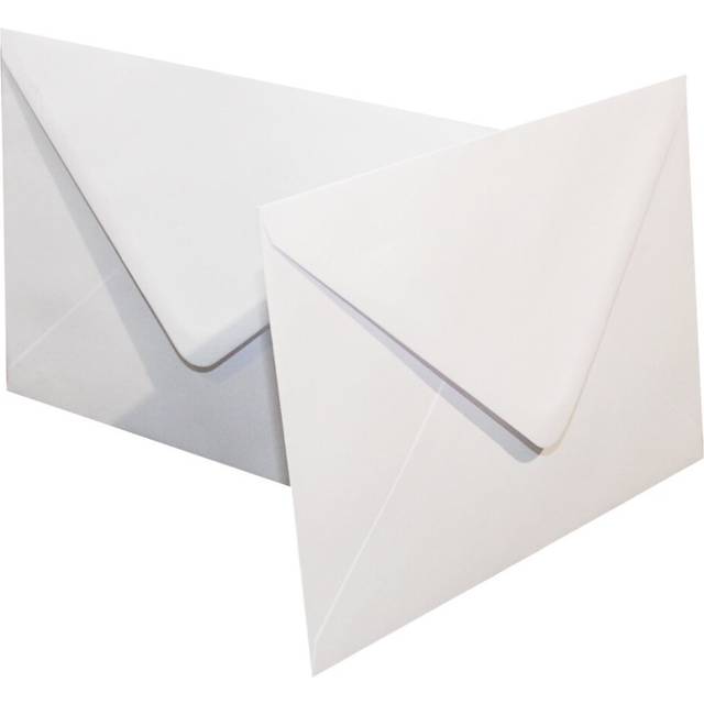 Craft UK 605A 5 x 7 inch 1000 Envelopes - White