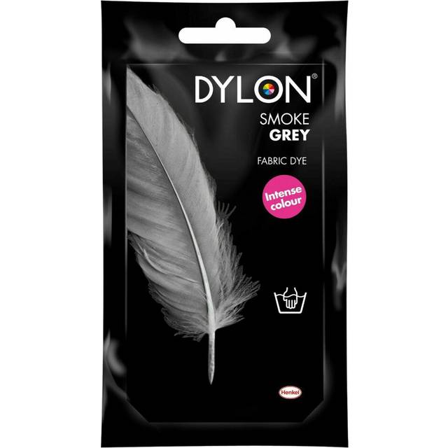 (Smoke Grey) DYLON Hand Fabric Dye Sachet For Clothes & Soft Furnishings, 50g
