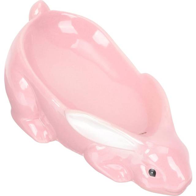 Unique Jewelry Box Style Ceramic Soap Dish Holder Drainage for Bathroom