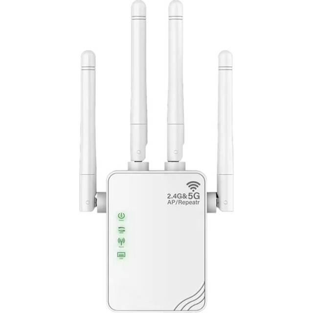 1200Mbps Wireless WiFi Repeater Signal Booster 2.4G 5G Extender