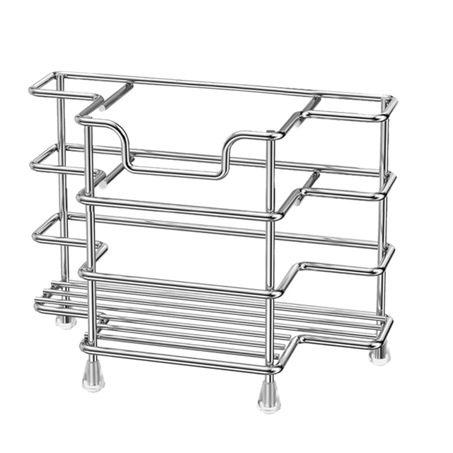 Toothbrush Holder Wall Mounted for Bathroom, 3 Slots Stainless Steel Bathroom Accessories Organizer for Small Spaces-A