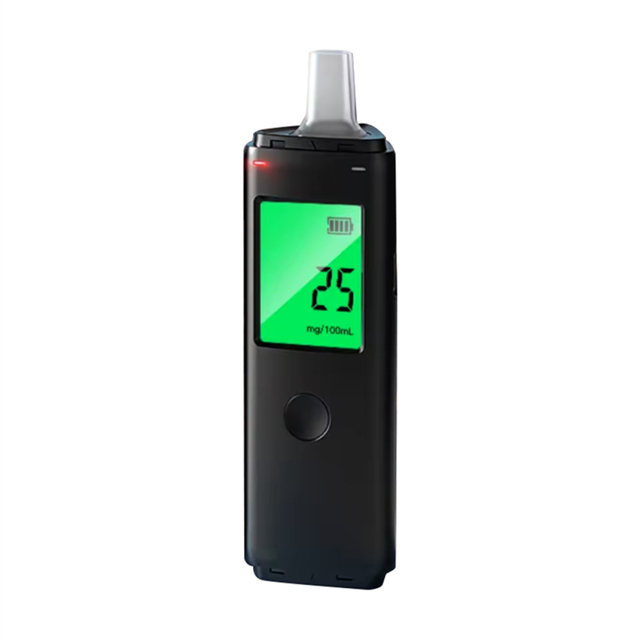 Alcohol Tester Professional High Accuracy Digital Display Portable USB Rechargeable Breathalyzer Breath Tool