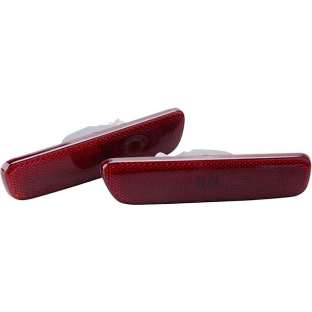 2X for LEXUS RX300 1999-2003 IS300 2001-05 Rear Bumper Reflector Red LED Side Signal Marker Light 8175048010 8176048010