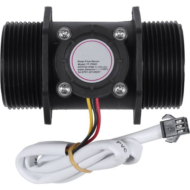 Dn40 1.5 Inch Turbine Flowmeter Water Flow Sensor Meter Rate Control 5~150L/Min