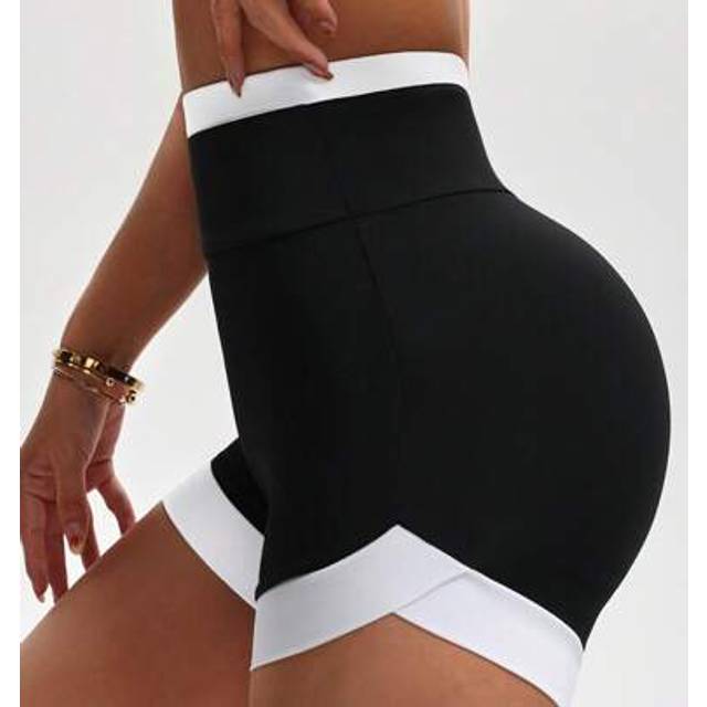 SHEIN Women&#39;s Sports Yoga Butt Lifting Athletic Shorts