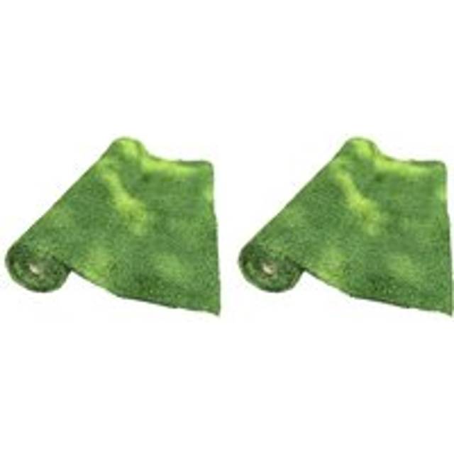 20mm Pile Artificial Lawn Grass (4m x 1m) - Pack of 2