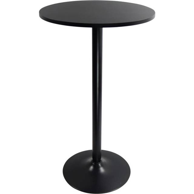 KKTONER Round Bar Table 60CM Top for Cocktail Bar Pub Dining Bistro (106CM H)