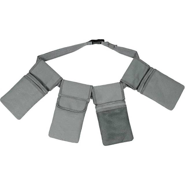 Utility Belt Pouch | 4 Pocket Tool Belt Bag for Men - Waterproof Tool Pouch Garden Tool Organizer with Adjustable Belt