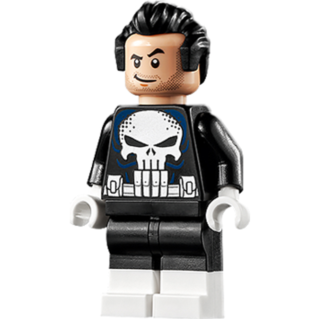 LEGO Marvel Superheroes The Punisher Minifigure from 76178