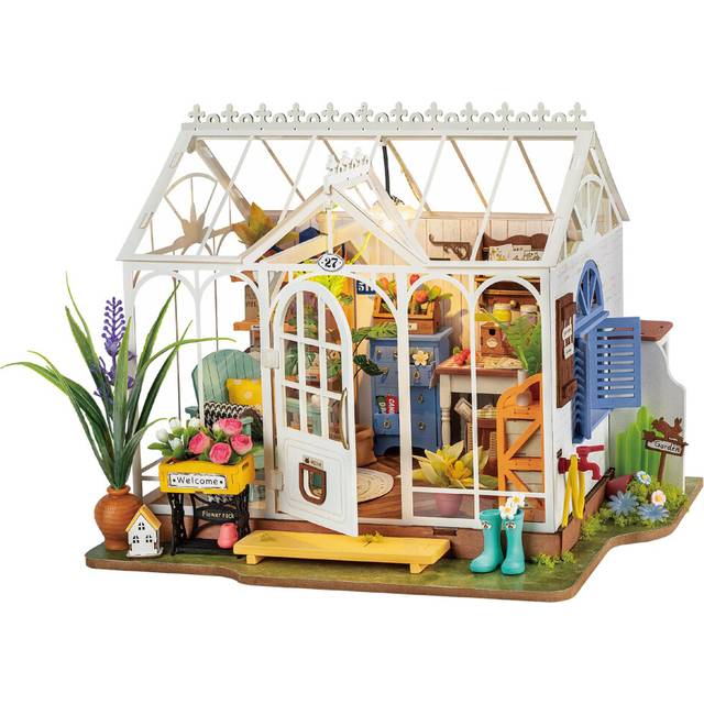 Rolife Dollhouses Miniature Wooden Doll House with Furniture for Children and Adults (Dreamy Garden)