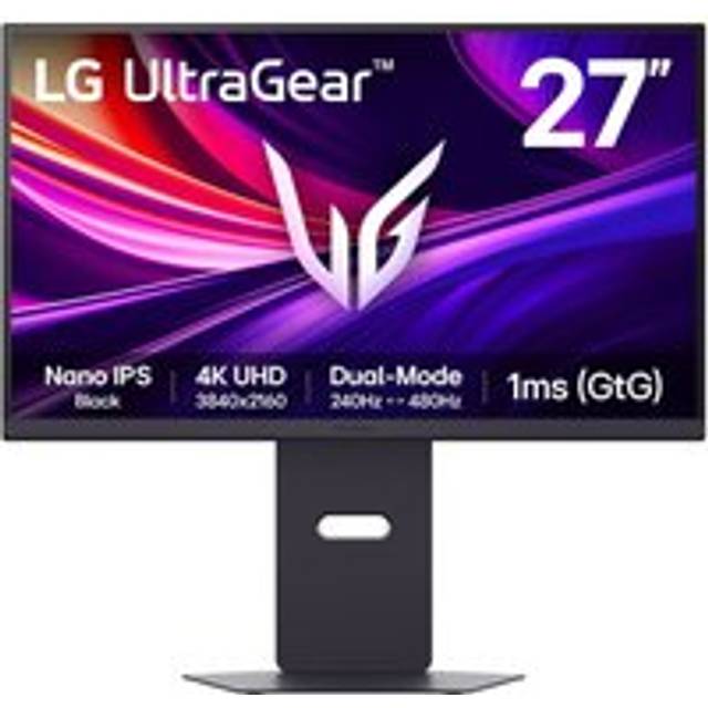 LG UltraGear 27G850A-B.AEK 4K Ultra HD 27" Nano IPS Gaming Monitor - Black, Black