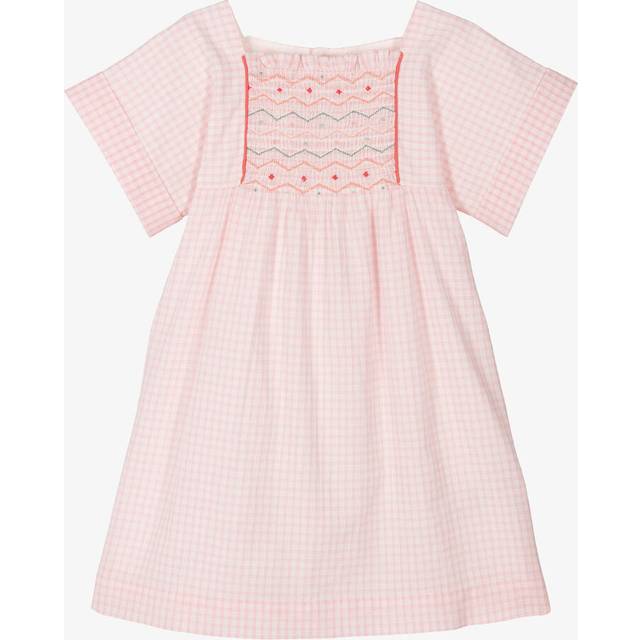 Bonpoint Paysanne smocked cotton dress - pink (Y 8)