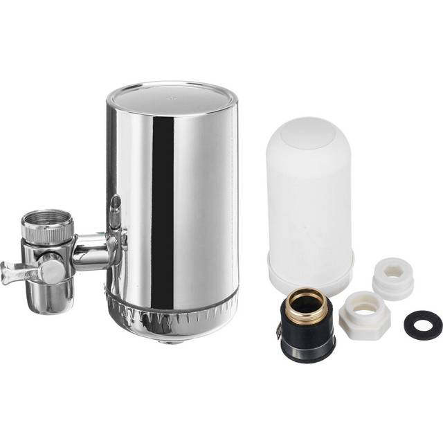 (Filter+Fileter element) Kitchen Tap Water Filter Purifier Household Faucet Ceramic Prefiltration Accessories