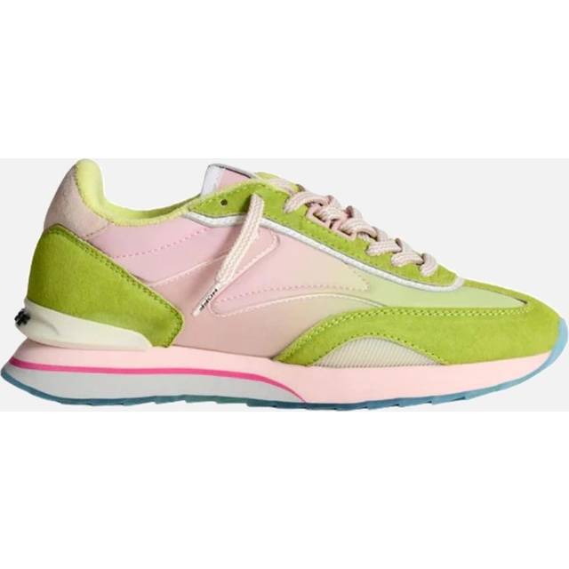 (8) HOFF Cat Womens Fashion Trainers in Green Pink