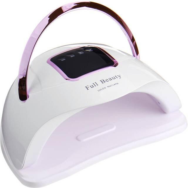 (Purple, AU Plug) 250W LED Nail Dryer UV Lamp Gel Nail Polish Fast Curing Light Timer Sensor Manicure Machine