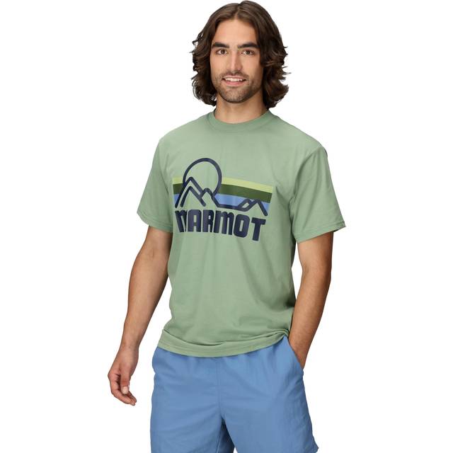 Marmot Coastal Tee SS - T-shirt - Herr Agate Green M
