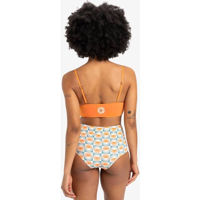 Quiksilver - womens melly full coverage bikini bottoms - brittany blue forever