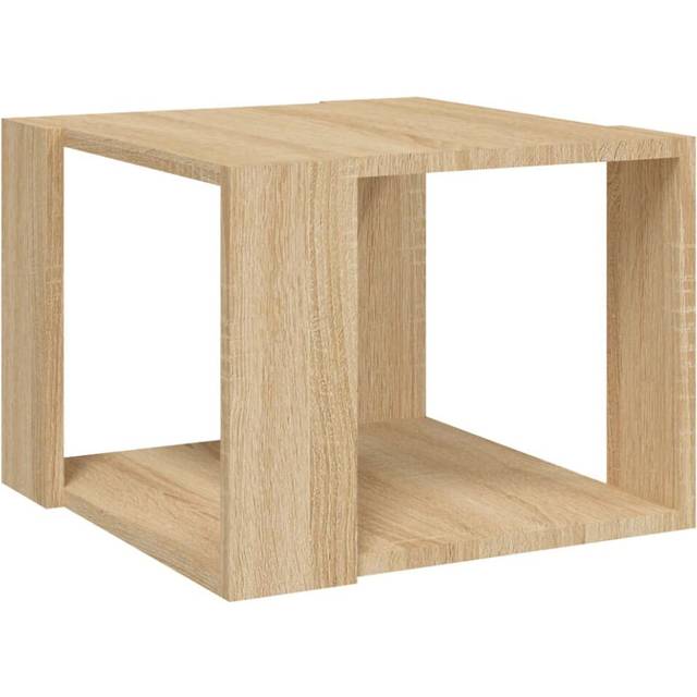 vidaXL Coffee Table Indoor Modern Couch Tea End Table Living room Centre Sofa Table Unit Home Furniture Household Set Chipboard Sonoma Oak