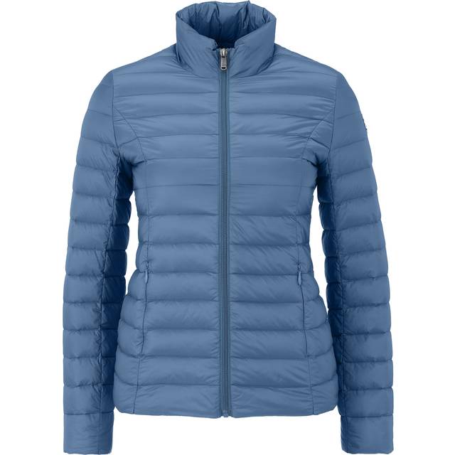 Cha Padded Jacket with High Neck - denim blue - M