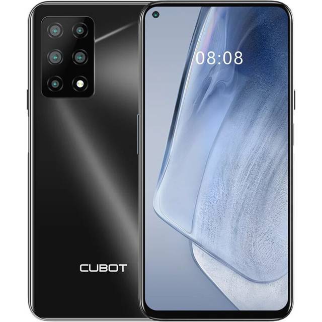 Cubot X30P, Smartphone Android 13, 48MP Five Camera, 8GB RAM 256GB ROM, NFC,6.4  FHD+ Hole-punch Screen, 4200mAh Global Version 8GB+256GB black