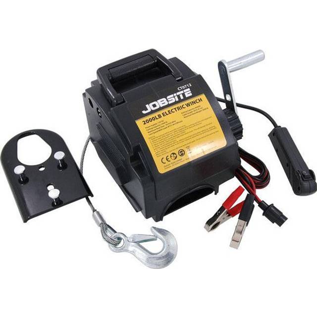 12V WINCH 6000LBS BOAT TRAILER WINCH CAR CARAVAN ELECTRIC ATV QUAD PULLER